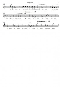 Credo parts – Soprano Credo parts – Soprano